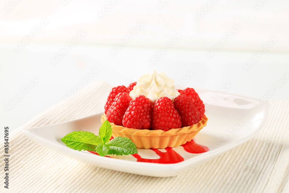 Poster Raspberry tart