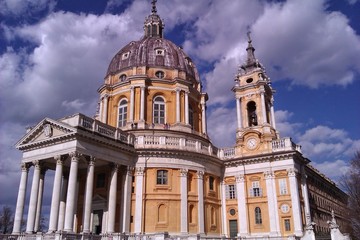 Fototapeta na wymiar Basilica di Superga, church on the hill