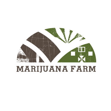 Cannabis farm icon