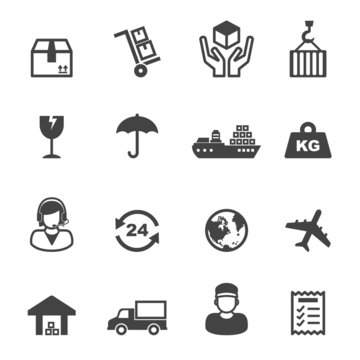 shipping icons