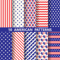 Fototapeta premium usa pattern