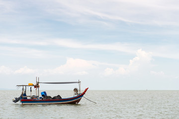 Fototapeta na wymiar Fisherman boat