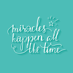 Handdrawn Typography Poster