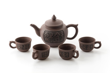 teapot and cup