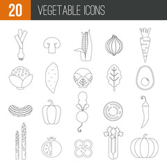 Vegetable Icons