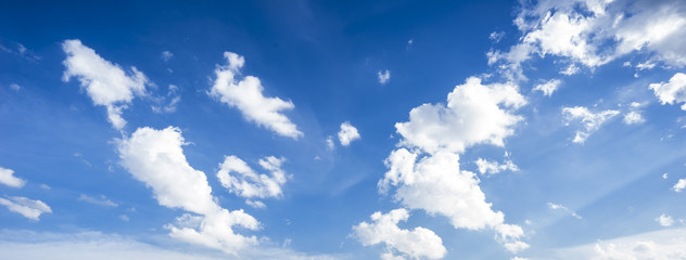 Beautiful clouds and blue sky