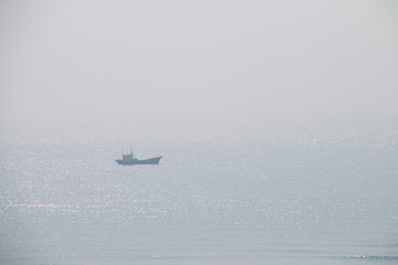 Boat in the sea