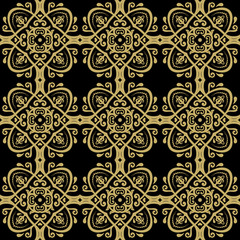 Seamless Orient Vector Background