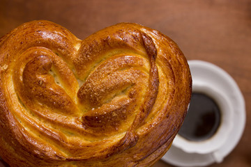 Buns of fancy pastry
