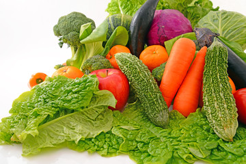 新鮮な野菜と果物

