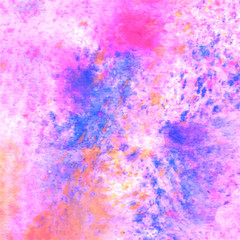vector watercolor grunge splashes background in light gentle col
