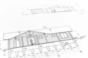 architectural home drawing