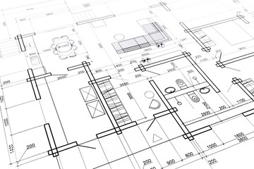 home interior blueprint
