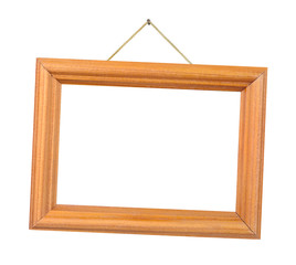 Retro frame on string