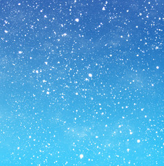 Christmas snowflakes background
