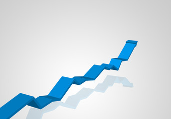  creative business growth graphics design, success concept