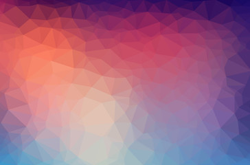 Abstract polygon geometric background.