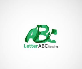 Abc company logo. Vector illustration.
