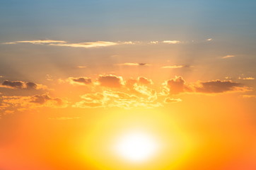 background sunset