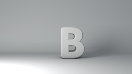 B