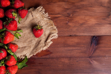 juicy ripe strawberry