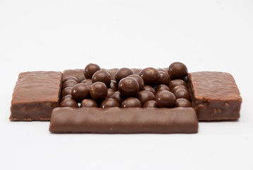 cereal chocolate balls and bars