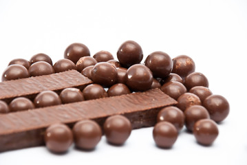 cereal chocolate balls and bars