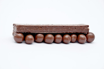 cereal chocolate balls and bars