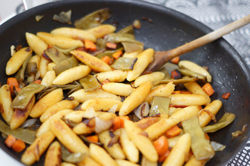 Schupfnudeln in padella