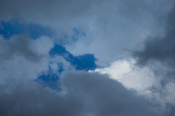 texture of dark storm clouds