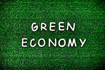 Green Economy concept
