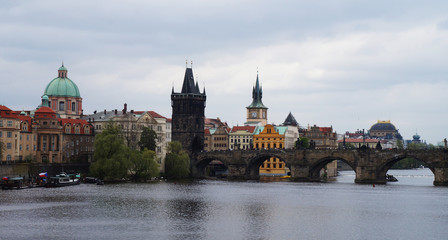 Naklejka premium Charles Bridge in Prague