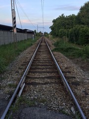 Fototapeta na wymiar ferrovia