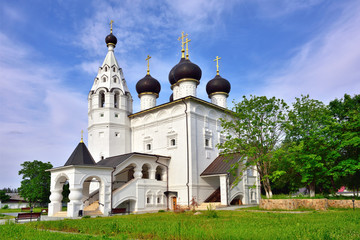 Fototapeta na wymiar Russian orthodox Monastery