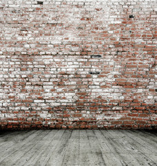 Background of brick wall texture..