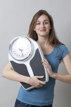teen healthcare and fitness with weight control