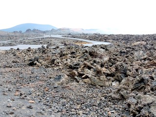 Terre volcanique et parc de Timanfaya