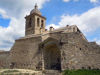 Fototapeta na wymiar Abizanda village Huesca Aragon Spain
