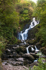 Torc waterfall, Co. Kerry, Ireland.
