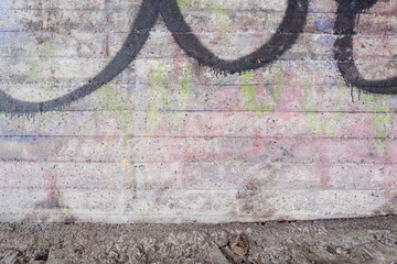 Weathered concrete wall texture