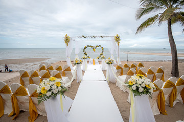 wedding setup detail