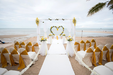 wedding setup detail