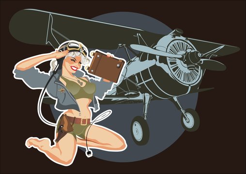 Pinup Military Images – Browse 1,910 Stock Photos, Vectors, and Video |  Adobe Stock