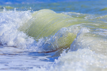 Sea waves. Balck Sea, Crimea, June 2015