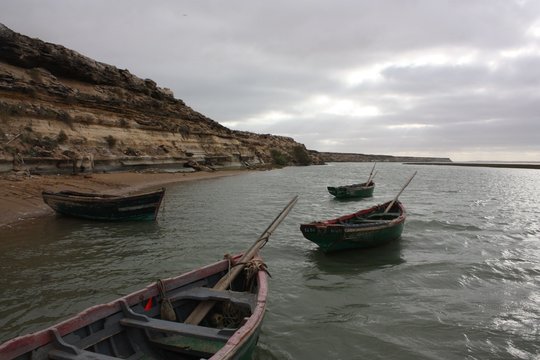 Maroc, bateaux de pêche