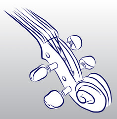 Violin vector