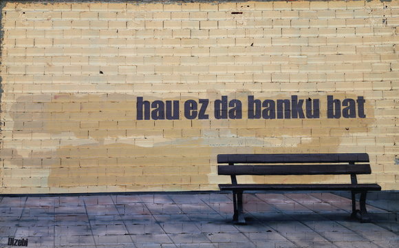 bench graffiti-beasain-europe