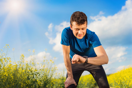 Young Man Running