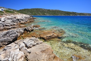 Fototapeta na wymiar Croatia scenic view - Murter Island