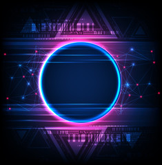 Abstract technology concept  background.